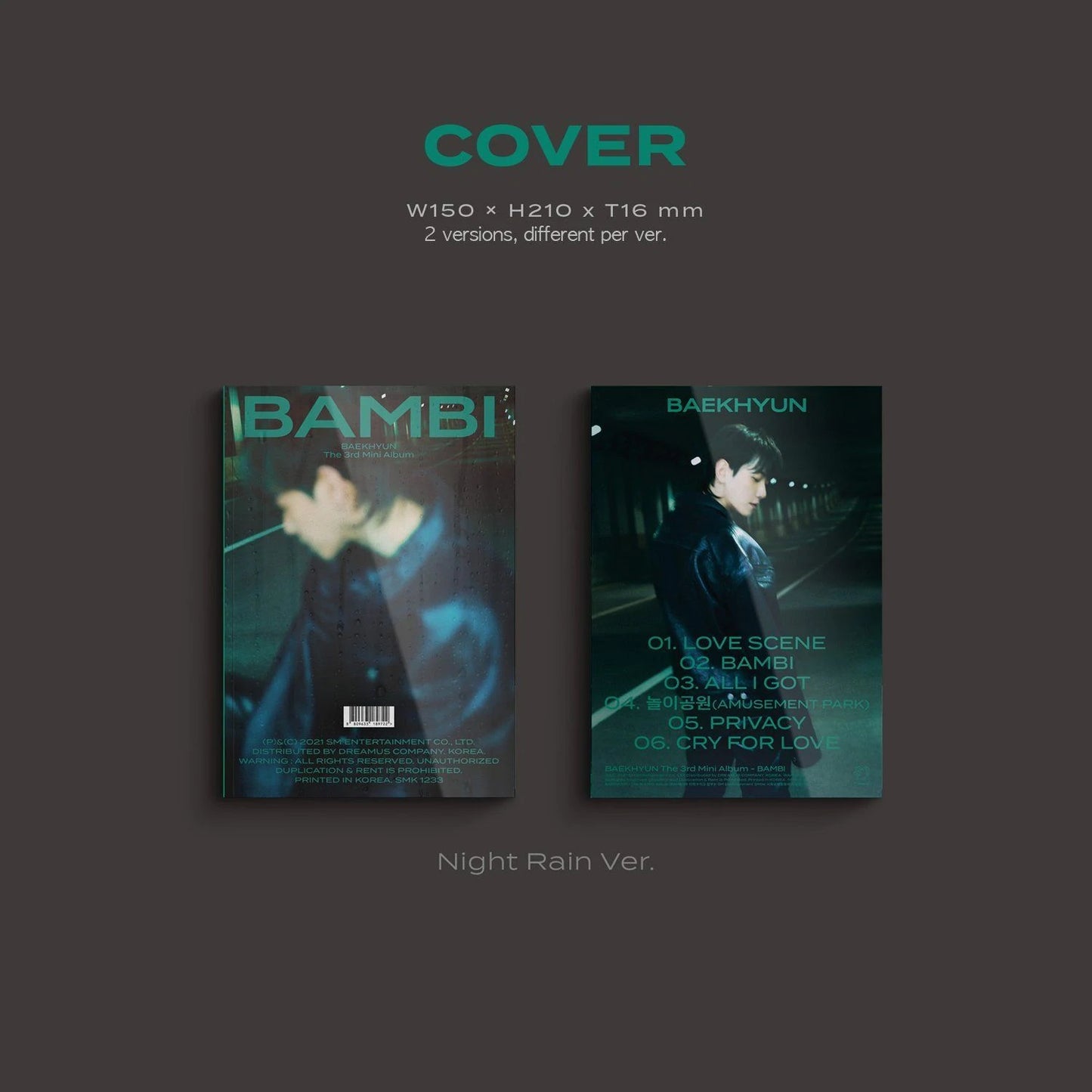 BAEKHYUN The 3rd Mini Album Bambi (Photo Book)