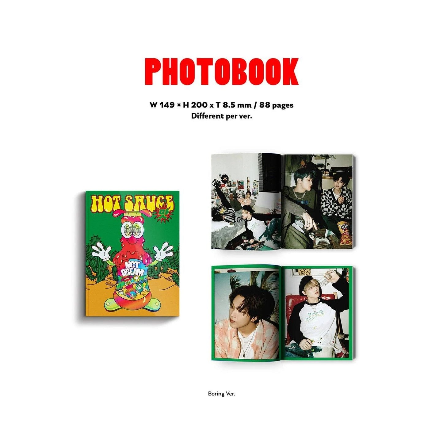 NCT DREAM Hot Sauce Album (Photo Book)